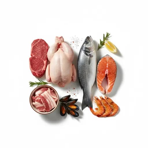 Мясо и рыба