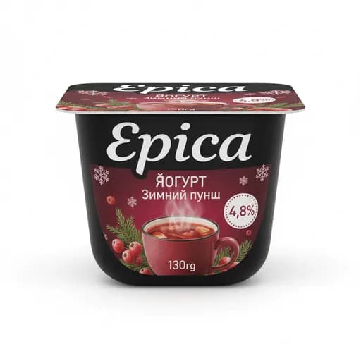 Epica Йогурт Зимний пунш 4.8% 130гр