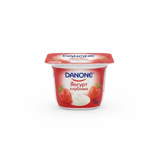Danone Йогур Клубника 100мл