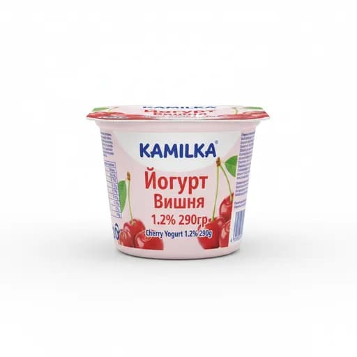 KAMILKA Йогурт Вишня 1.2% 290гр