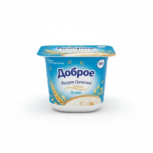 Доброе Йогурт Греческий Злаки 180гр