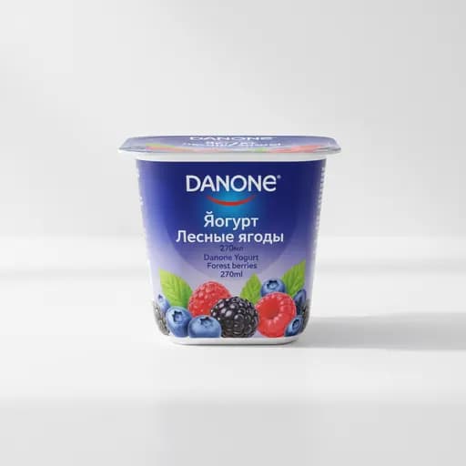 Danone Йогурт Лесные ягоды 270мл