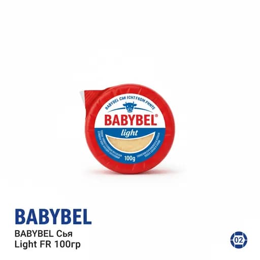 BABYBEL Cыр Light FR 100гр