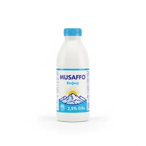 MUSAFFO Кефир 2.5% 09л