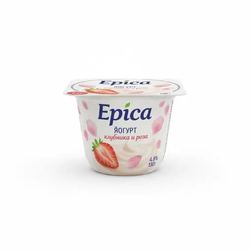 Epica Йогурт клубника и роза 4.8% 130гр