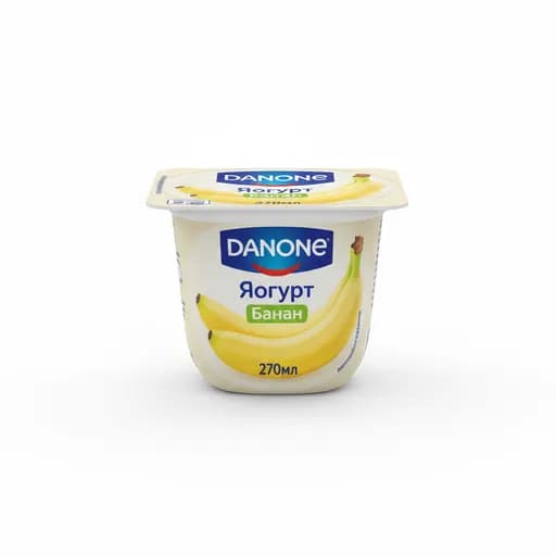Danone Йогурт Банан 270мл