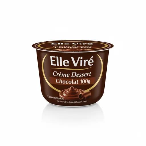 Elle Vire. Creme Dessert Chocolat 100гр