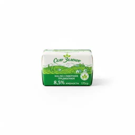 Село Зеленое Масло сливочное Традиционное 82,5% 175гр