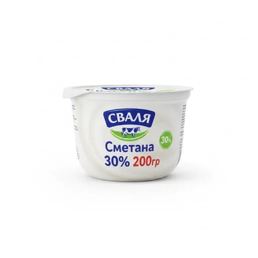 CВАЛЯ Сметана 30% 200гр
