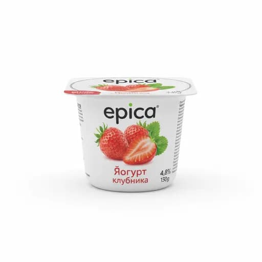 Epica Йогурт клубника 4.8% 130гр