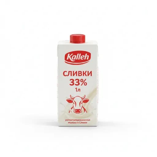 Kalleh Сливки 33% 1л