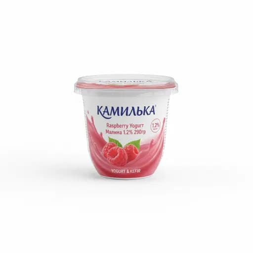 KAMILKA Йогурт Малина 1.2% 290гр