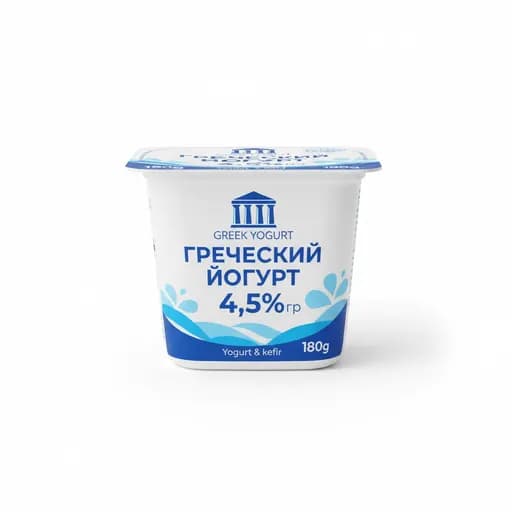 Греческий Йогурт 4 5% 180гр