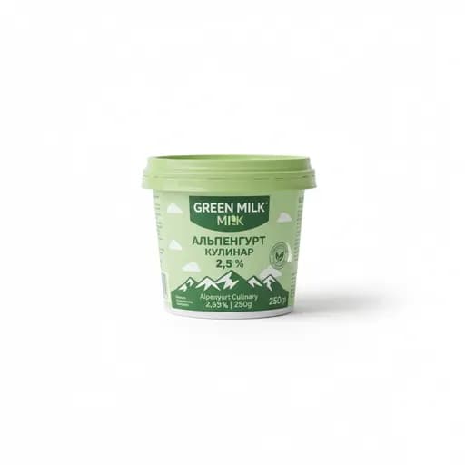 Green Milk Альпенгурт Кулинар 26,5 % 250гр