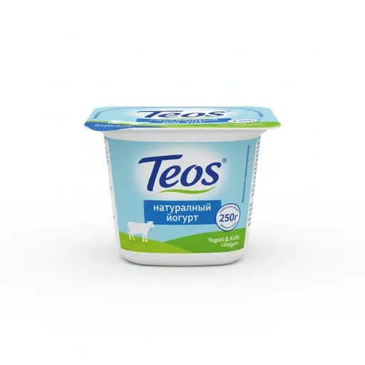 Teos Йогурт натуральный 2% 250гр