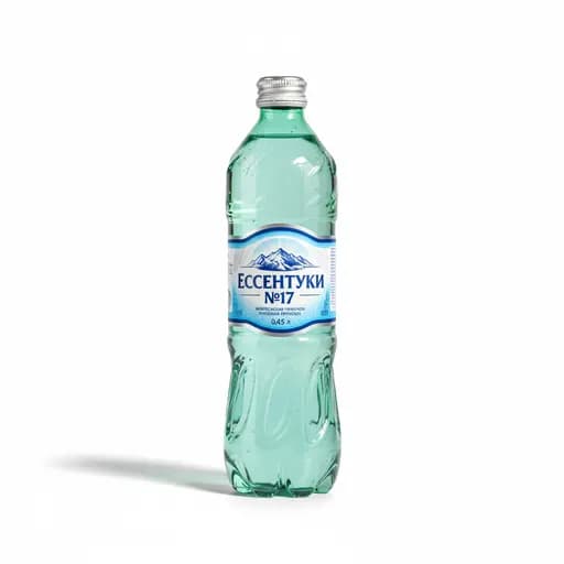 Ессентуки №17 Стеклянная бутылка 0,45 л