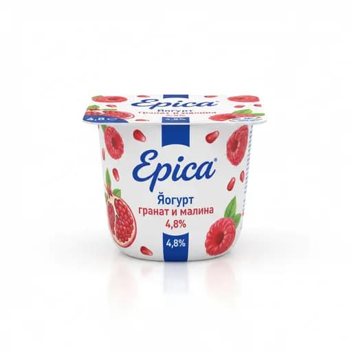 Epica Йогурт гранат и малина 4.8% 130гр