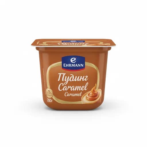 Ehrmann Пудинг Caramel 1 5% 200гр