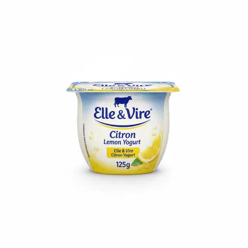 Elle & Vire Citron Lemon Yoghurt 125гр